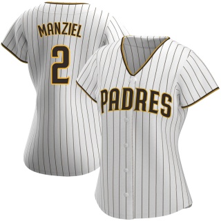 Men's Majestic San Diego Padres #2 Johnny Manziel Authentic Green Salute to  Service MLB Jersey