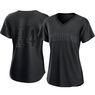 Men's Rougned Odor San Diego Padres Replica Brown Road Jersey